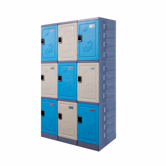 Gym Changing Room School ABS Plastic Locker for Water Pool