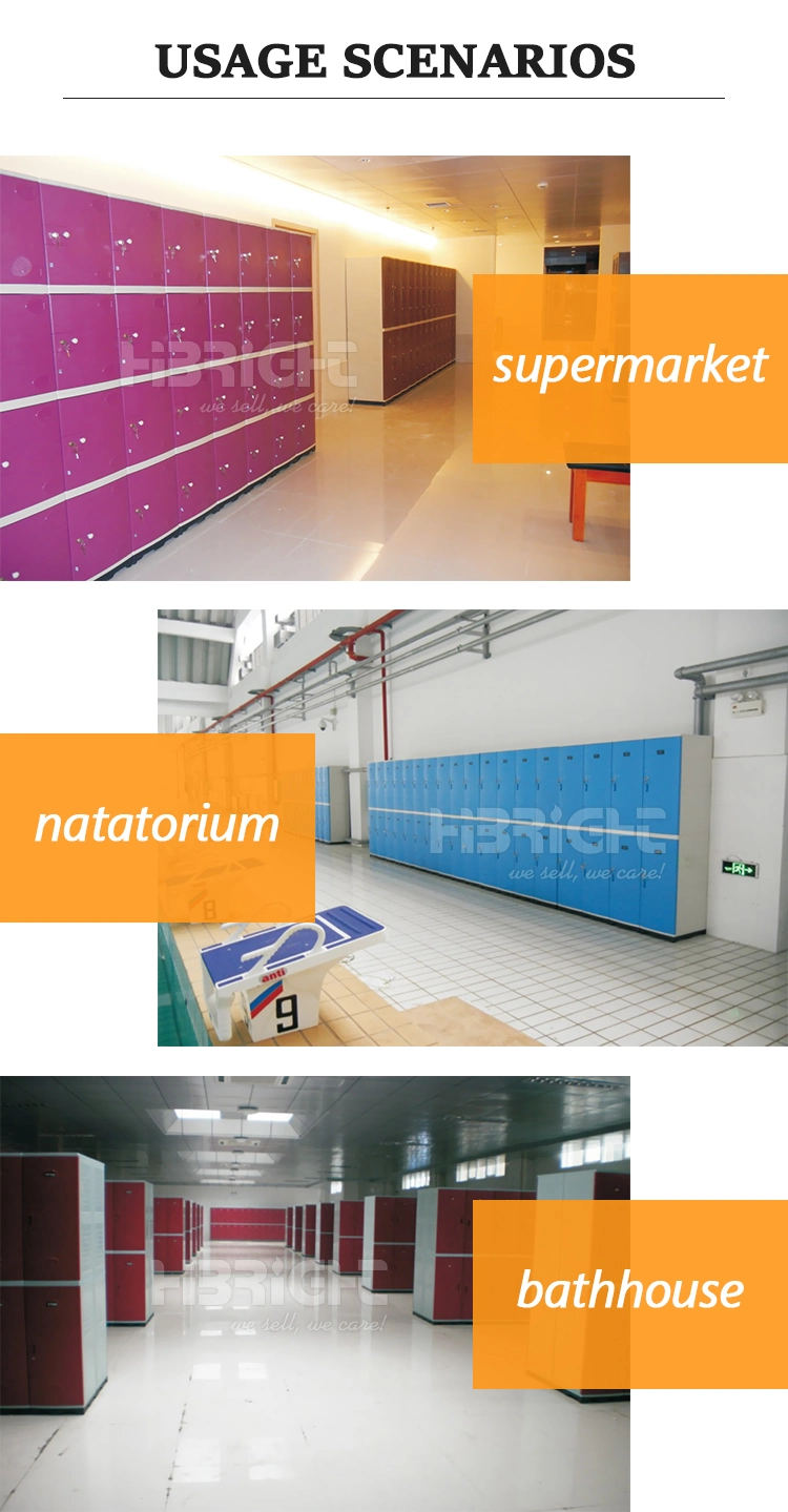 China Factory ABS Storage Plastic Lockers