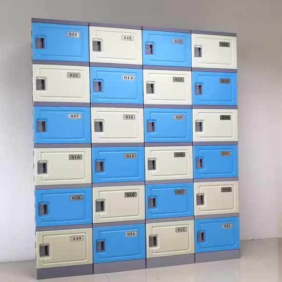 Gym Changing Room School ABS Plastic Locker for Water Pool