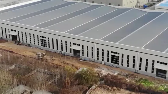 Leichte maßgeschneiderte Stahlkonstruktion für Lager, Werkstatt, Bauernhof