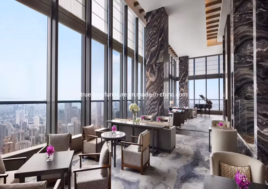 Neue moderne Design-Hotel-Lobby-Möbel, Hotel-Öffentliche-Bereich-Möbel, professionelle Herstellung von Hotel-Projektmöbeln