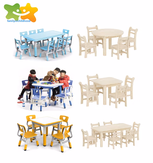 Kindergarten, Klassenzimmer, Kindertisch und Stuhl, Kindertagesstätte, Kunststoff, für Kinder, Schulmöbel, Großhandelssets