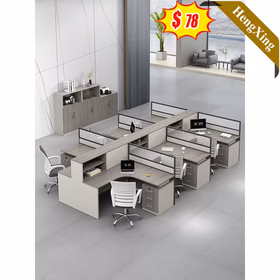 Maßgeschneiderter Luxus-Büro-Executive-Holzmöbel-Holzmobilschrank in L-Form