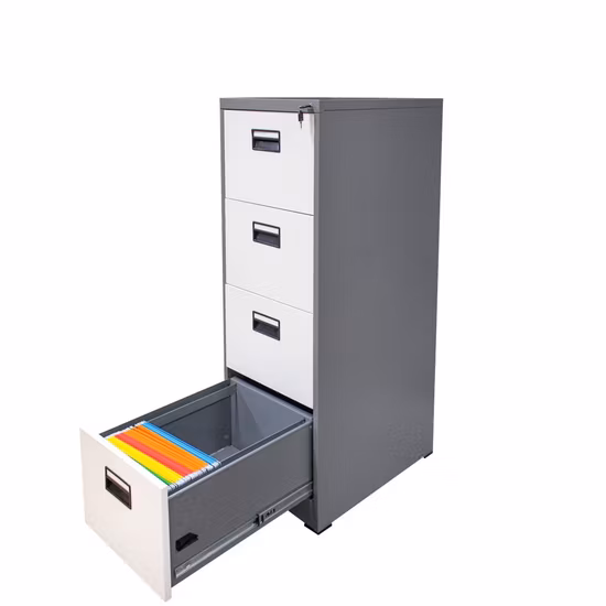 Amazon Maßgeschneiderter, einfach zu montierender seitlicher Aktenschrank aus Stahl für den Bürogebrauch, vertikaler Schrank