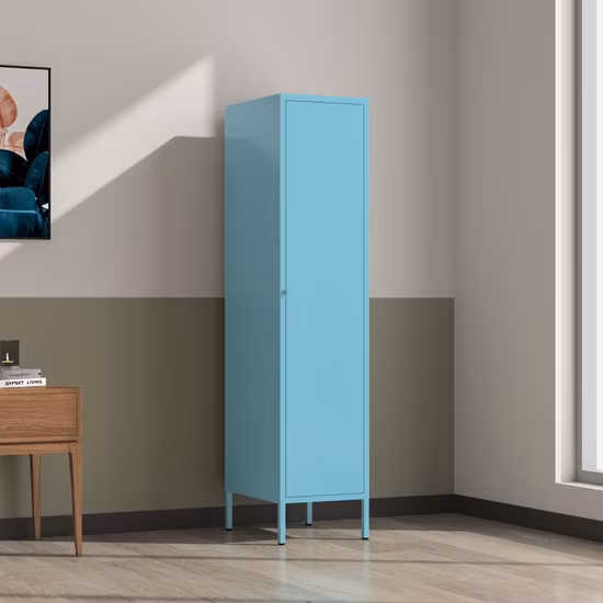 Einstöckige Mini-Spindschränke aus Stahl, Metallschränke