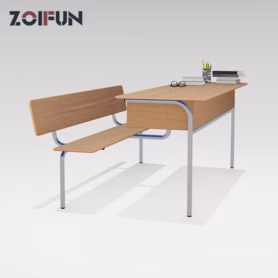Moderner Stuhl, Schreibtisch, Grundschüler, Klassenzimmer, Mittelmetall, Schulmöbel