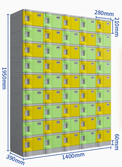 Sportschrank aus ABS, ABS-Schrank, Aufbewahrungsschrank aus Kunststoff
