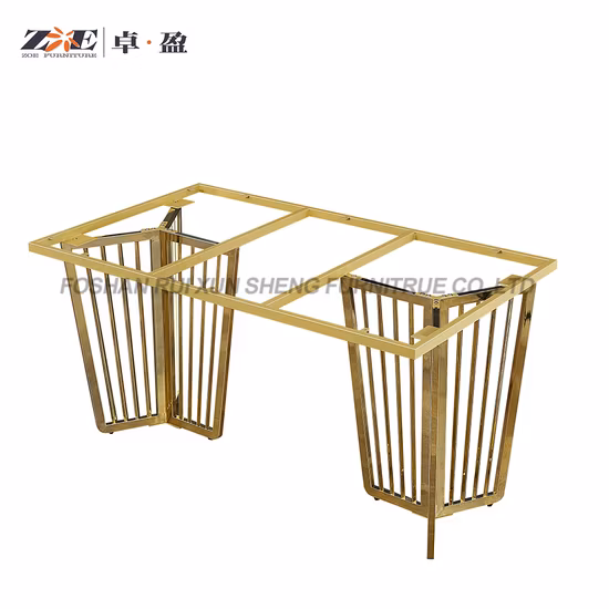 Quanu 126905 Quanu Luxuriöses, goldenes, rundes Esstisch-Set mit Glasplatte, modern, mit 6 Stühlen